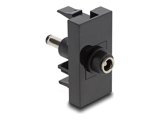 [90962] Delock Easy 45 - Einrastmodul - zu DC 5,5 x 2,1 mm männlich - DC 5,5 x 2,5 mm (weiblich)