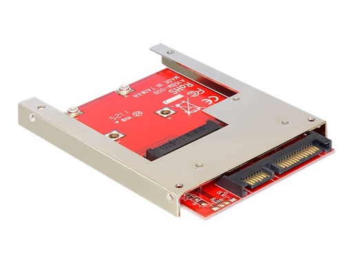 [61892] Delock Converter SATA 22 pin > mSATA with 2.5"