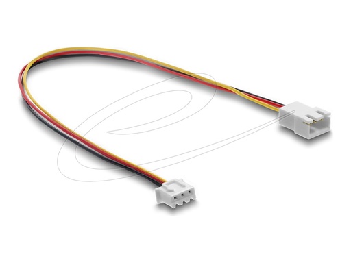 [90867] Delock Verlängerungskabel für Lüfterspannungsversorgung - 3 PIN Internal Power (W)