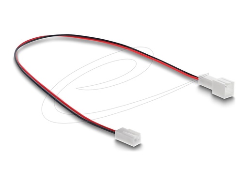[90869] Delock Verlängerungskabel für Lüfterspannungsversorgung - interne Stromversorgung, 2-polig (W)