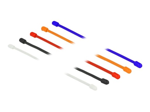 [18972] Delock Cable Ties flexible - Kabelbinder-Kit