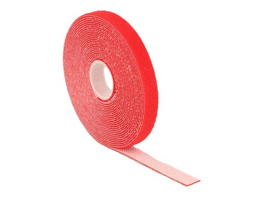 [18719] Delock Kabelbinderrolle - 5 m - Rot