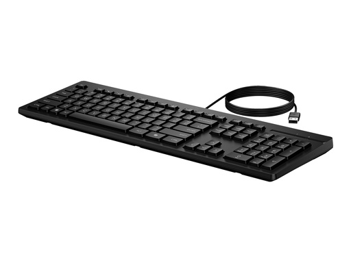 [AY2Y7AA#AKE] HP 125 G2 - Tastatur - 100% - full size - USB