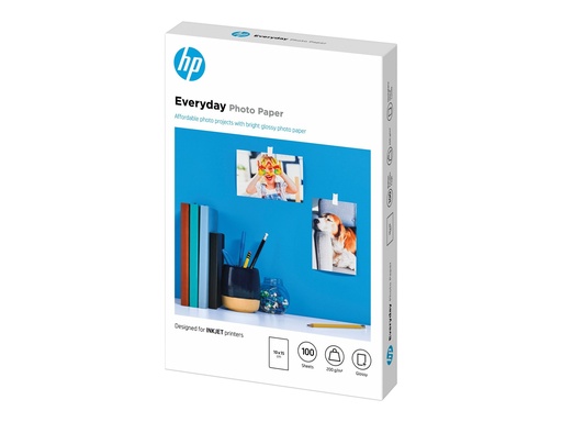 [CR757A] HP Everyday Photo Paper - Glänzend - 8 mil - 100 x 150 mm