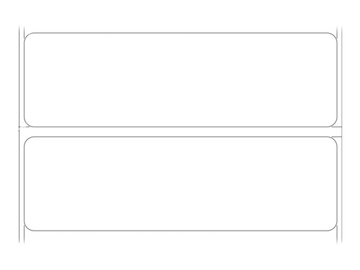 [3011352] Zebra Z-Ultimate 3000T - Polyester - permanenter Klebstoff - beschichtet - weiß - 100 x 30 mm 5621 Etikett(en) (1 Rolle(n)