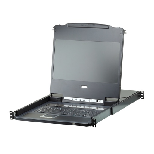 [CL6708MW D] ATEN CL6708MW (D)LCD 8 KVM Sw,USB-DVI - ATEN CL6708MW 43cm LCD KVM Switch - USB-DVI 8 Port
