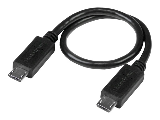 [UUUSBOTG8IN] StarTech.com StarTech 20cm USB OTG Kabel - Micro USB auf Micro USB - USB OTG Adapterkabel - St/St - USB-Kabel - Micro-USB Typ B (M)