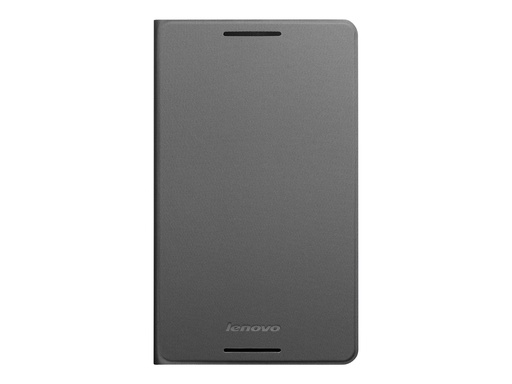 [888017082] Lenovo Flip-Hülle für Tablet - Leder - Grau