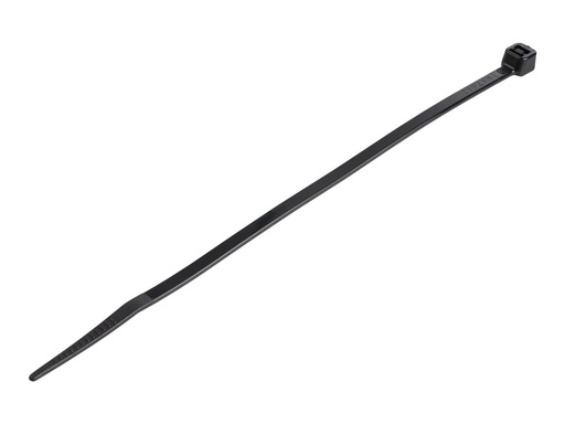 [CBMZT6B] StarTech.com Kabelbinder 150x3 mm - Selbstsichernde Nylon-Kabelbinder mit Gebogener Spitze, Bündeldurchmesser bis zum 39 mm, 18 kg Zugfestigkeit, 94V-2/UL, 100 Stück - Schwarz (CBMZT6B)