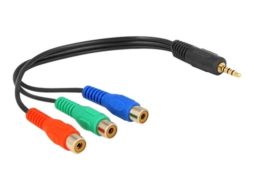 [62499] Delock Videokabel - Component Video - RCA x