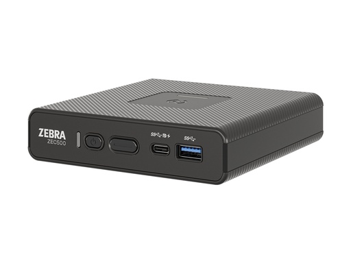 [ZEC500V-NE10A11-A6] Zebra ZEC500 - USFF - 5430 / 2.1 GHz - RAM 8 GB 64 GB - 1GbE, Wi-Fi 6E, Bluetooth 5.3 LE, NFC - WLAN: 802.11a/b/g/n/ac/ax (Wi-Fi 6E)