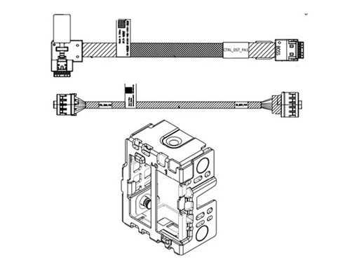 [470-BCBP] Dell  Kabel - Kundeninstallation - für PowerEdge