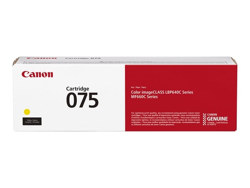 [6362C002] Canon 075 - Gelb - original - Box - Tonerpatrone