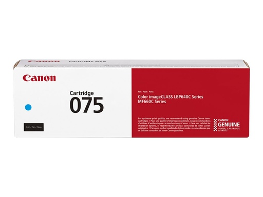 [6364C002] Canon 075 - Cyan - original - Box - Tonerpatrone