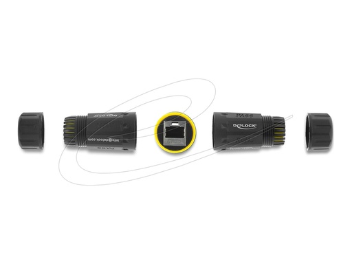 [90816] Delock Netzwerkkoppler - RJ-45 (W) zu RJ-45 (W)