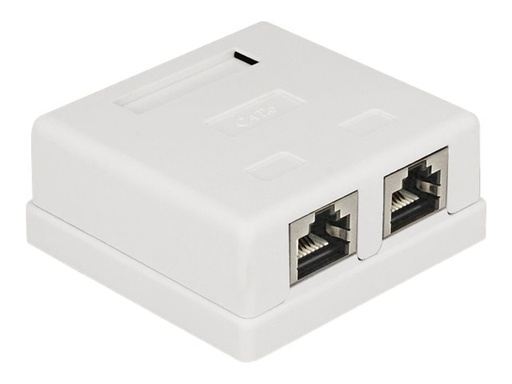 [86269] Delock Modular Wall - Wanddose - CAT 6 - STP