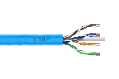 [DK-1616-A-VH-5] DIGITUS CAT 6A U/UTP Datenkabel - Verlegekabel, 500 m, Simplex, B2ca