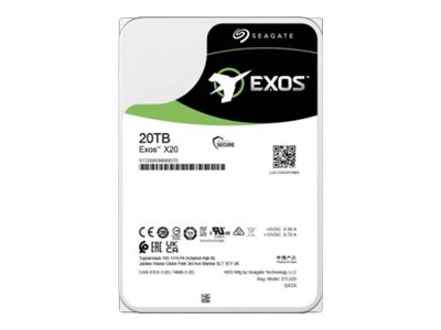 [ST20000NM007D] Seagate Exos X20 ST20000NM007D - Festplatte