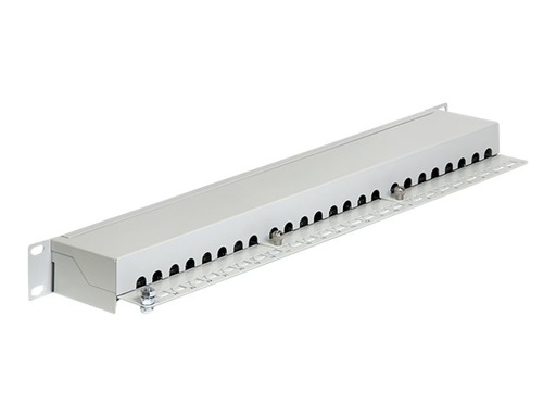 [43300] Delock Patch Panel - CAT 6 - RJ-45 X 24 - Hellgrau - 1U - 48.3 cm (19")