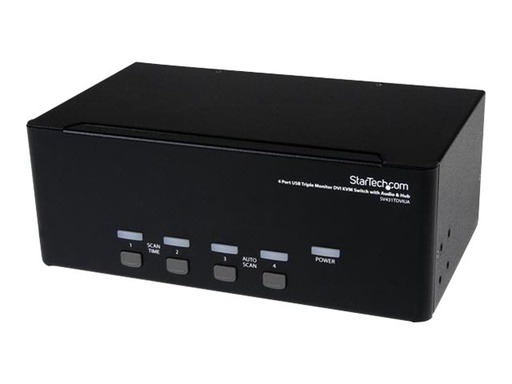 [SV431TDVIUA] StarTech.com 4 Port Dreifach Monitor DVI USB