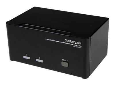 [SV231TDVIUA] StarTech.com 2 Port Dreifach Monitor DVI USB