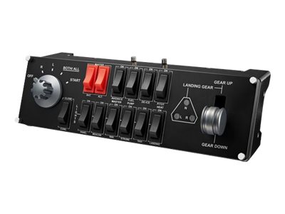 [945-000012] Logitech Flight Switch Panel - Flugsimulator-Instrumentenbrett