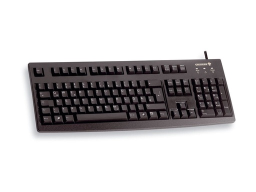 [G83-6104LUNEU-2] Cherry G83-6104 - Tastatur - USB - USA - Schwarz