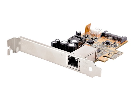 [ST1000PEXPSE] StarTech.com 1 Port 2.5Gbps PoE Network Card, PCIe Ethernet Card w/RJ45 Port, 30W 802.3at PoE NIC for Desktops/Servers, Network PoE LAN Adapter w/Low-Profile Bracket Included - NBASE-T, Windows/Linux Support (ST1000PEXPSE)
