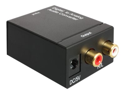 [62444] Delock Audio Konverter Digital -> Analog - Adapter - Audio/Multimedia