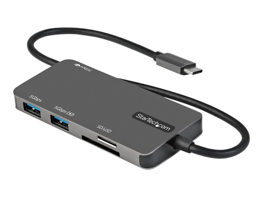 [DKT30CHSDPD] StarTech.com USB-C Multiport Adapter - USB-C auf 4K-HDMI, 100W PD Pass-Through, SD-/MicroSD-Steckplatz -  USB-C-Mini-Dock - 30 cm langes Kabel (DKT30CHSDPD)