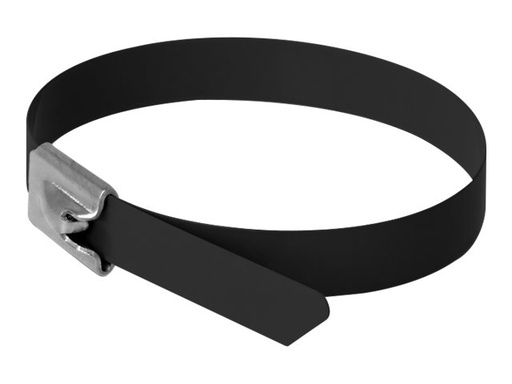 [18813] Delock Kabelbinder - 20 cm - Schwarz (Packung