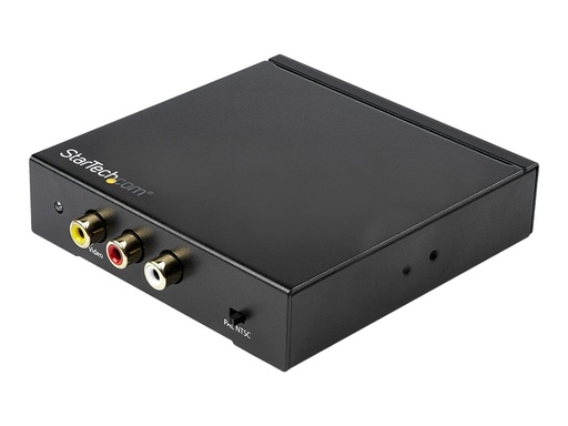 [HD2VID2] StarTech.com HDMI auf Cinch Wandler mit Audio - RCA - Composite-Video-Adapter - NTSC / PAL - 1080p (HD2VID2)