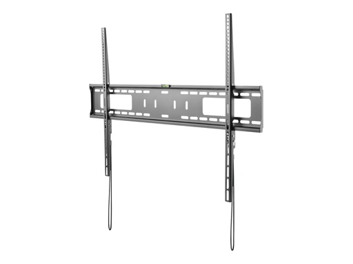 [FPWFXB1] StarTech.com TV Wandhalterung für Flachbildfernseher -  für 60 bis 100 Zoll Monitore - VESA Norm - Stahl - belastbar - flach - Halterung - für TV - Kunststoff, Stahl - Schwarz - Bildschirmgröße: 152.4-254 cm (60"-100")
