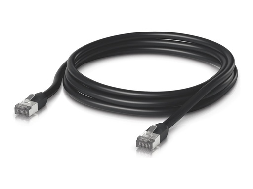 [UACC-CABLE-PATCH-OUTDOOR-3M-BK] Ubiquiti UISP - Patch-Kabel - RJ-45 (M) zu RJ-45 (M)