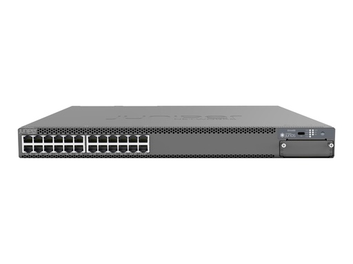 [EX4400-24T-DC] Juniper EX Series EX4400-24T-DC - Switch - L3 - managed - 24 x 10/100/1000 + 2 x 100 Gigabit (Uplink / Stacking)