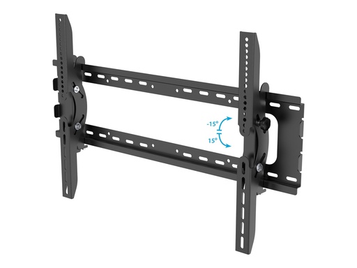 [FLATPNLWALL] StarTech.com Flachbildfernseher Wandhalterung - für 32" bis 75" LCD, LED oder Plasma Fernseher - Kippbare Halterung für VESA konforme TV's - Befestigungskit (Wandplatte, 2 Montagehalterungen)