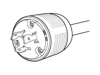 [CBL-JNP-SG4-JPL] Juniper Stromkabel - NEMA L6-20 zu