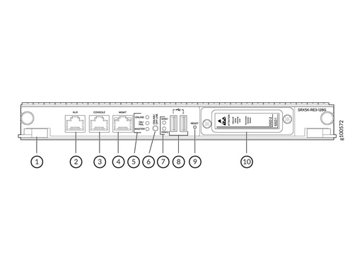 [SRX5K-RE3-128G] Juniper SRX5000 Routing Engine - Router