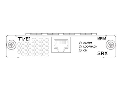 [SRX-MP-1T1E1-R] Juniper Mini-PIM - Erweiterungsmodul