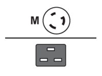 [CBL-PWR-C19S-162-USL] Juniper Stromkabel - NEMA 6-20 zu IEC 60320 C19