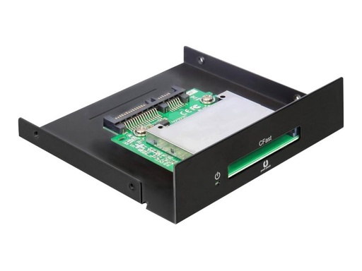 [91680] Delock SATA 3.5 Card Reader > CFast - Kartenleser - 8,9 cm (3,5 Zoll)