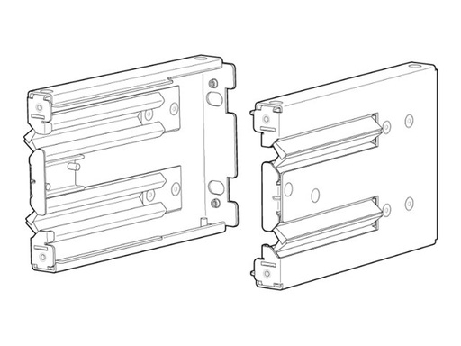 [JNP-CABLEMGMT-2RU] Juniper Kabel-Management-Kit - Frontmontage