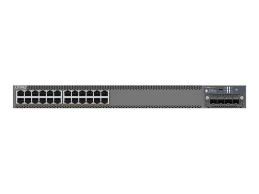 [EX4400-24P] Juniper EX Series EX4400-24P - Switch - L3 - managed - 24 x 10/100/1000 (PoE++)