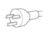 [CBL-PWR-C21S-AU] Juniper Stromkabel - AS/NZS 3112