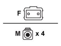 [MTP-4LC-M10M] Juniper Netzwerkkabel - MPO/PC Multimode (W)