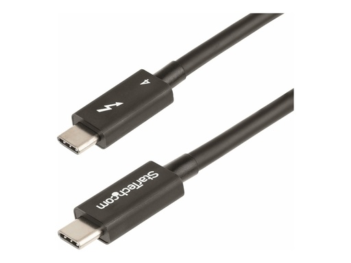 [TBLT4MM50CM] StarTech.com 50cm Thunderbolt 4 Kabel, 40Gbit/s, 100W, Intel-zertifiziert - Thunderbolt-Kabel - Thunderbolt 4 (M)