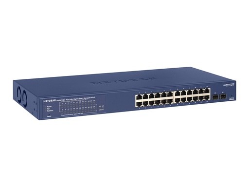 [GS724TP-200EUS] Netgear Smart GS724TPv2 - Switch - Smart - 24 x 10/100/1000 (PoE+)