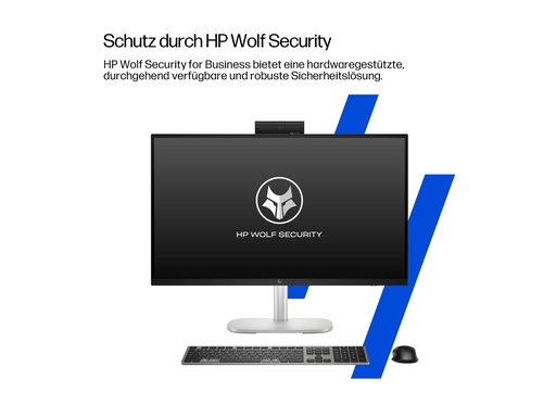 [A55R4ET#ABD] HP EliteStudio 8 G1i AI - All-in-One (Komplettlösung) - Core Ultra 7 265 / 2.4 GHz - vPro Enterprise - RAM 16 GB - SSD 512 GB - NVMe - Intel Graphics - 1GbE, Wi-Fi 6, Bluetooth, Wi-Fi 7 - WLAN: 802.11a/b/g/n/ac/ax/be, Bluetooth 5.4 - Win 11 Pro - Monitor: LED 68.6 cm (27")