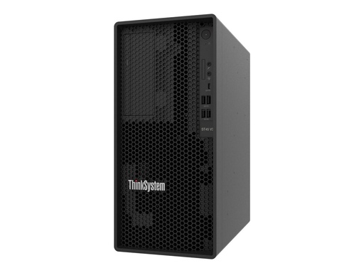 [7DH51005EA] Lenovo ThinkSystem ST45 V3 7DH5 - Server - Tower - 1-Weg - 1 x EPYC 4124P / 3.8 GHz - RAM 16 GB - nicht Hot-Swap-fähig 8.9 cm (3.5")