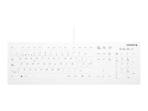 [AK-C8112-U1-W/ES] Cherry Contour Active Key AK-C8112 - Tastatur - medizinisch